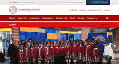 Desktop Screenshot of cardinalshehanschool.org